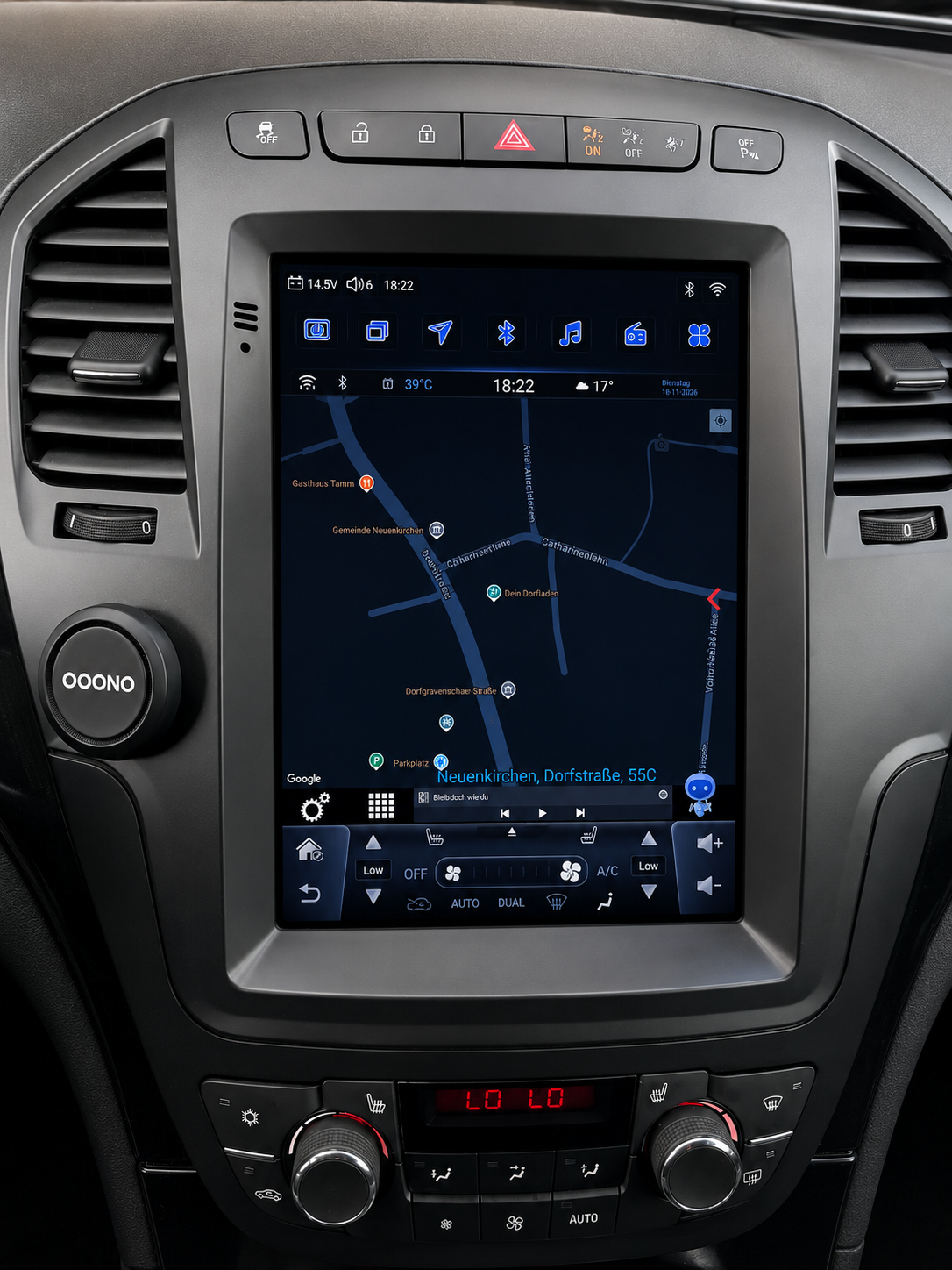 Infotainment-Upgrade im Fahrzeug