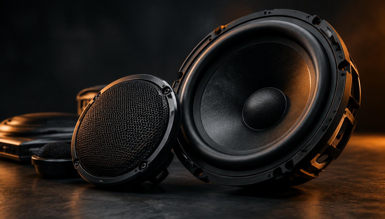 Car-Audio-Einbau mit neuem Lautsprecher und Türdämmung